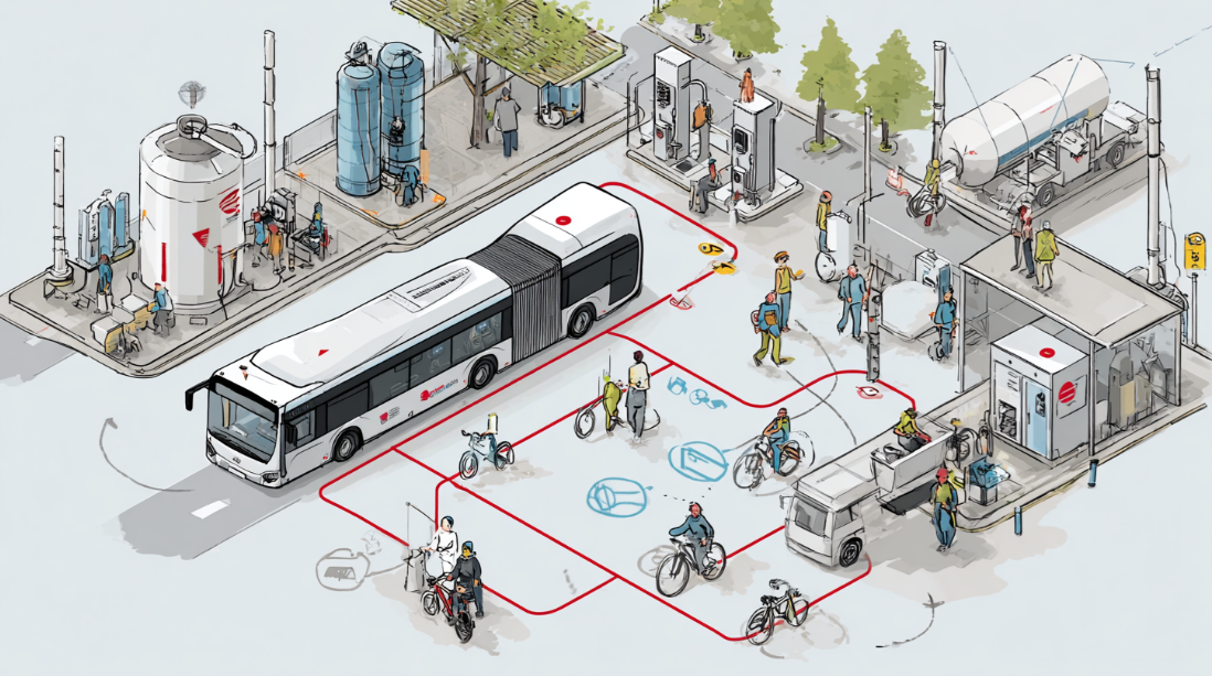 Brennstoffzellentransport