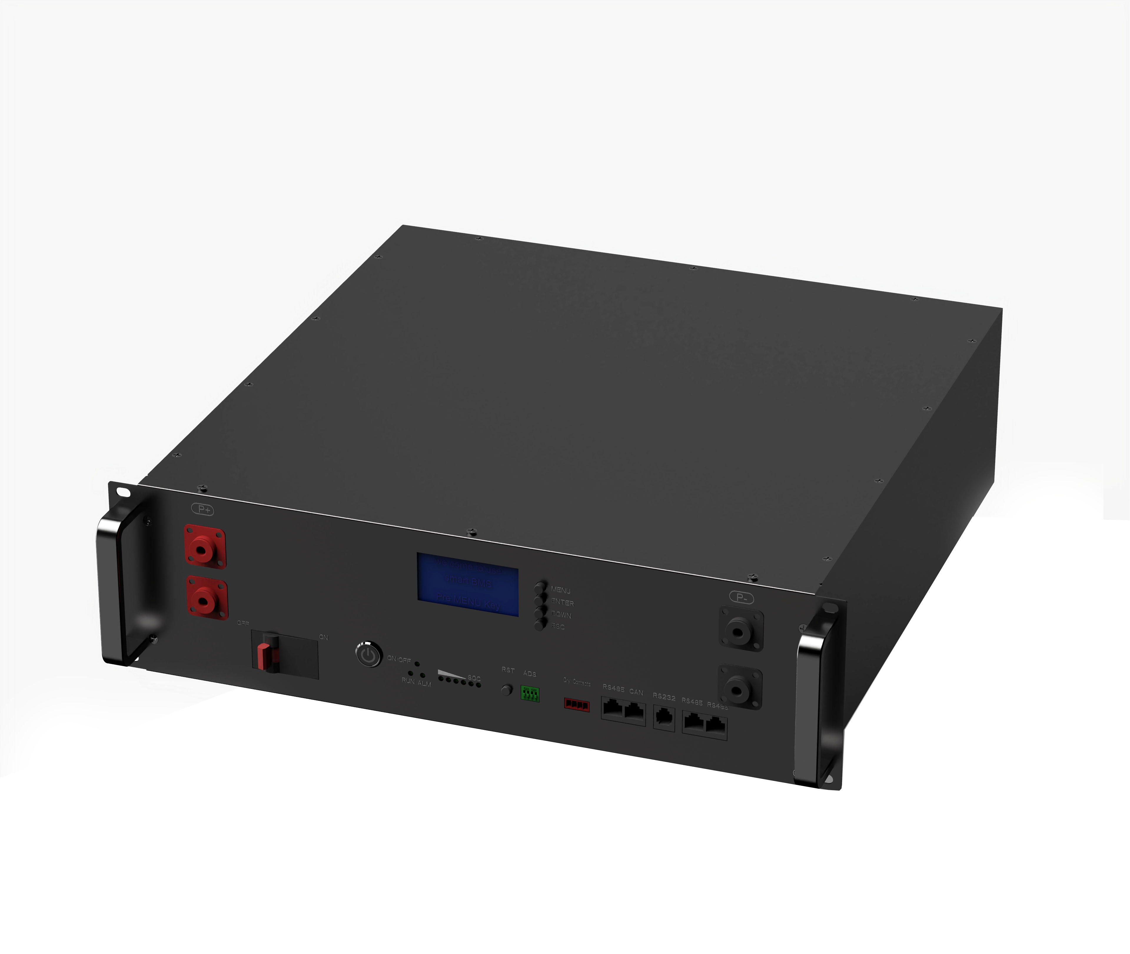 Energiespeicherbatterie Lifepo4-Batterie 51,2 V 100 Ah 200 Ah 300 Ah Rackmontierte Lithiumbatterie