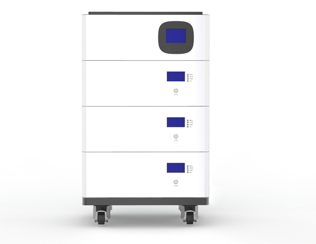 All-in-One-Solar-11-kW-Wechselrichter und 46,08-kWh-Batterie, 51,2-V-Lifepo4-Batterien