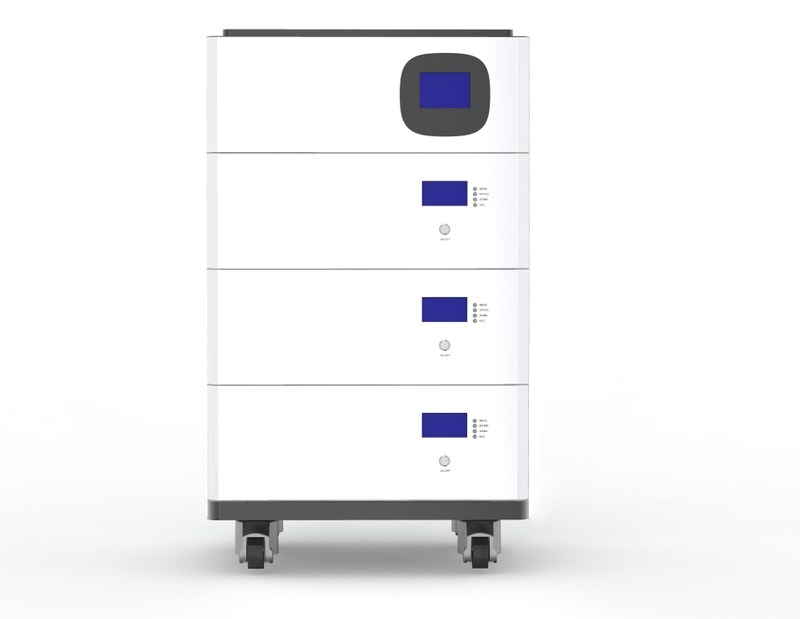 All-in-One-Solar-11-kW-Wechselrichter und 46,08-kWh-Batterie, 51,2-V-Lifepo4-Batterien