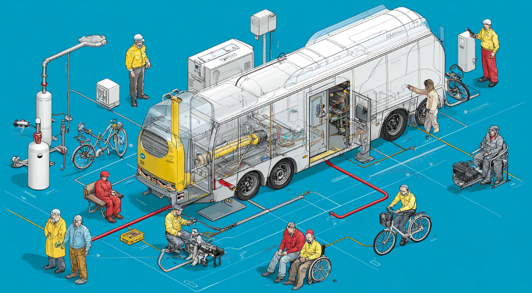 Brennstoffzellentransport