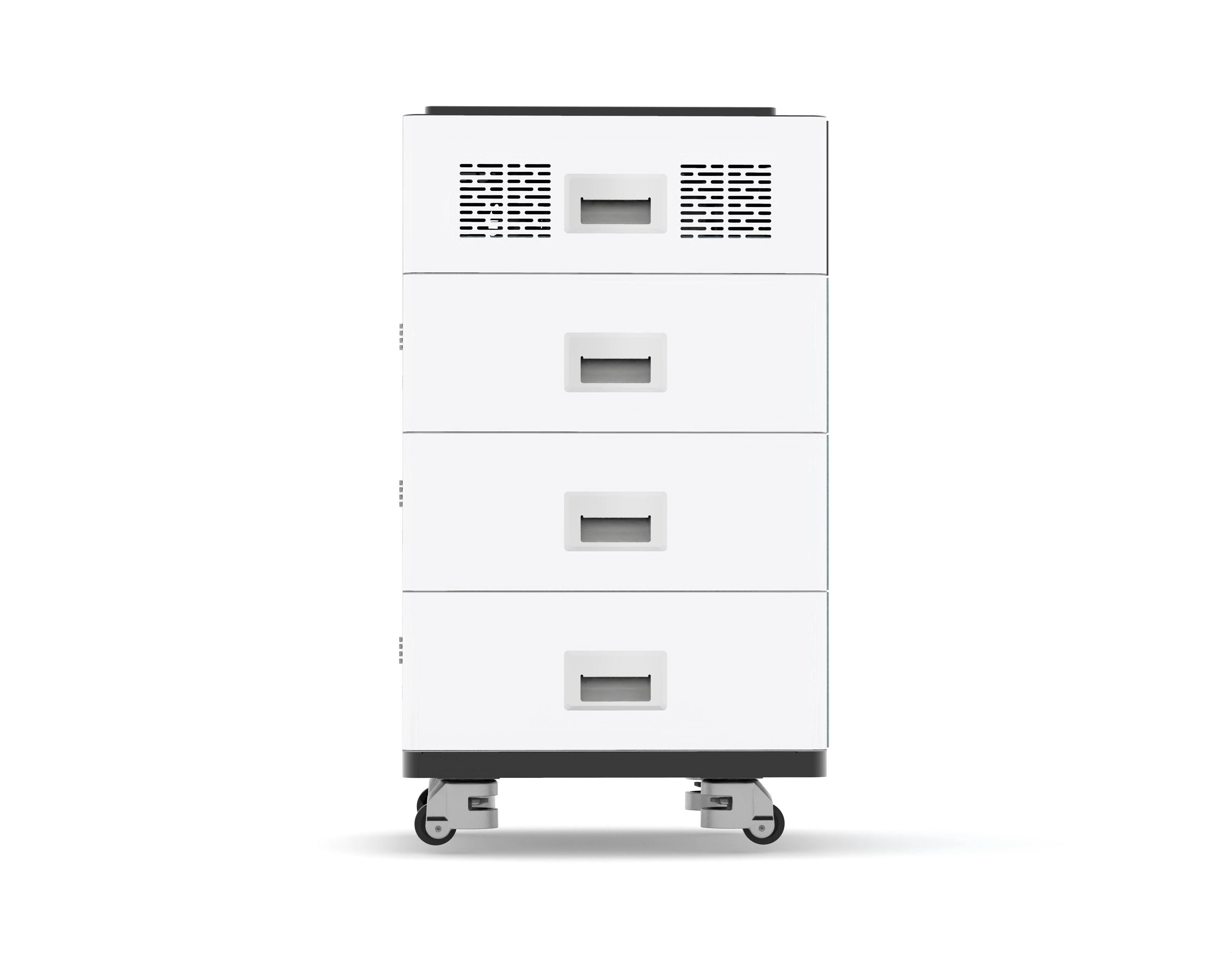 All-in-One-Solar-11-kW-Wechselrichter und 46,08-kWh-Batterie, 51,2-V-Lifepo4-Batterien