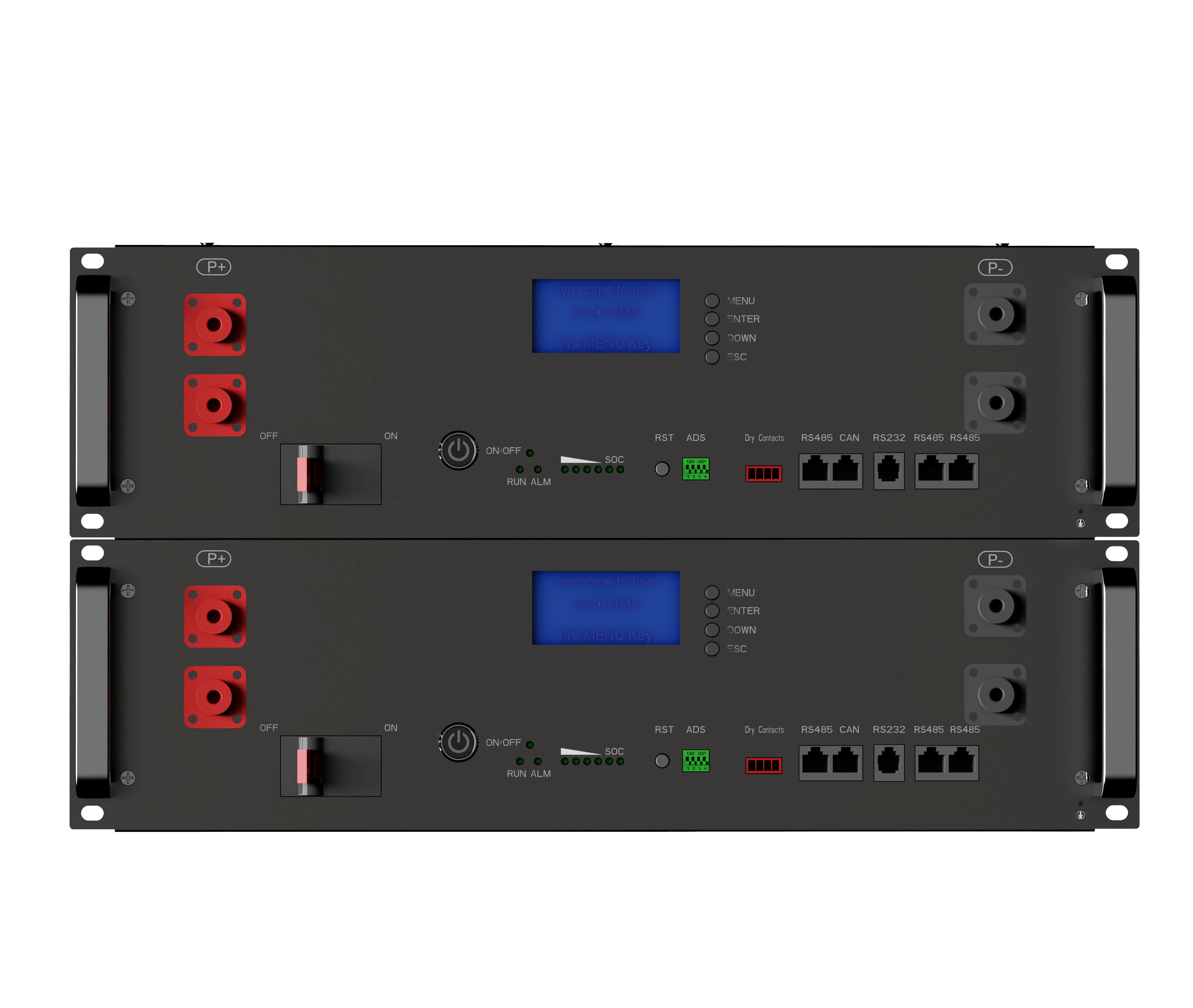Rackmontierte Lithium-Batterie 