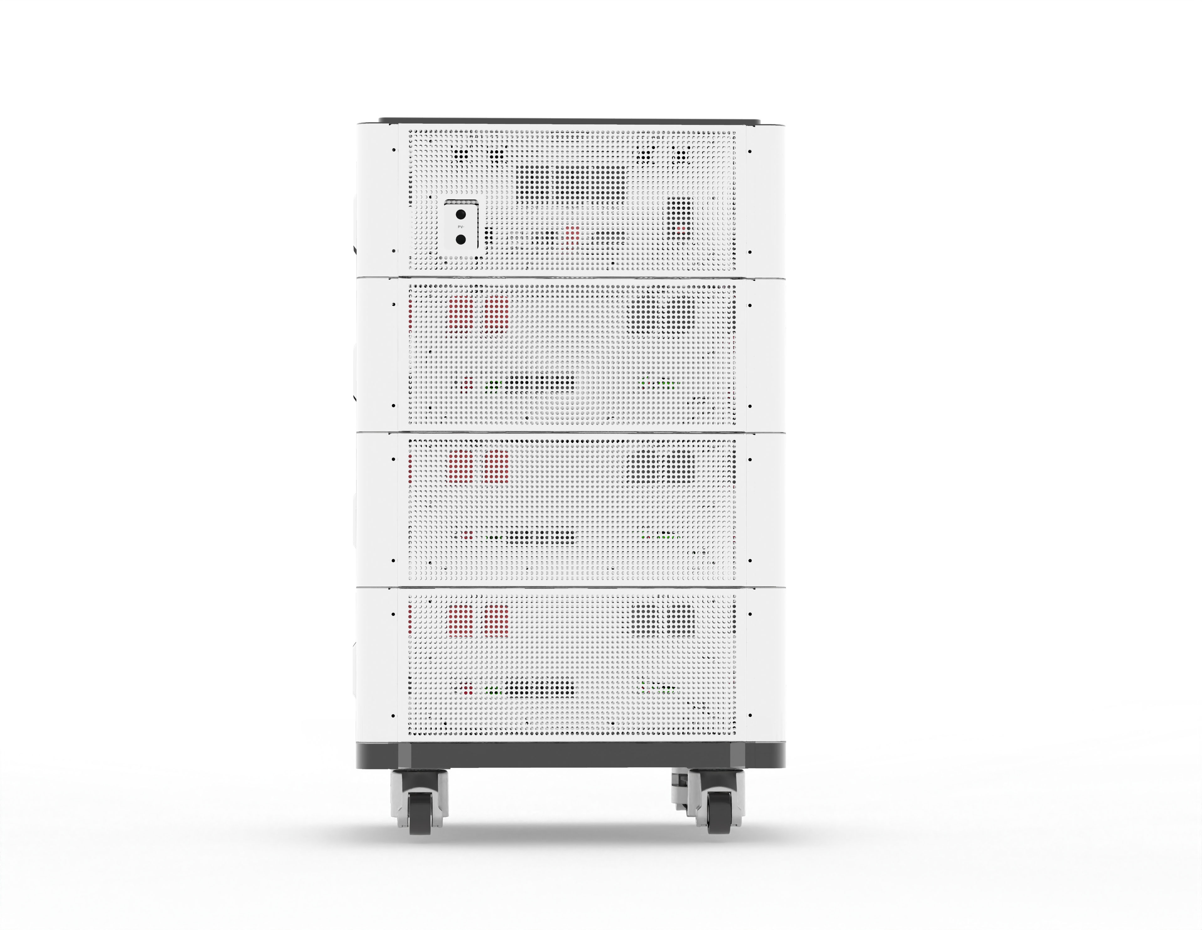 All-in-One-Solar-11-kW-Wechselrichter und 46,08-kWh-Batterie, 51,2-V-Lifepo4-Batterien