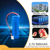 14500 3,7 V 900 mAh wiederaufladbare Li-Ionen-Akkuzelle