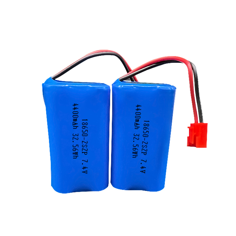 2s2p 7,4 V 4400 mAh 18650 Lithium-Akku
