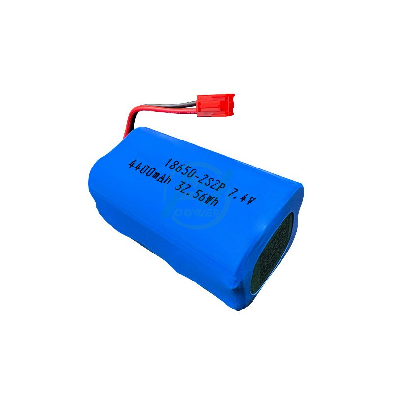 2s2p 7,4 V 4400 mAh 18650 Lithium-Akku
