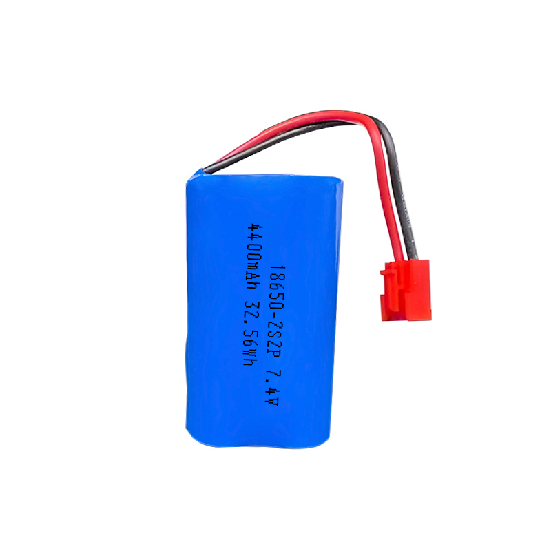2s2p 7,4 V 4400 mAh 18650 Lithium-Akku