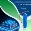 14500 3,7 V 900 mAh wiederaufladbare Li-Ionen-Akkuzelle